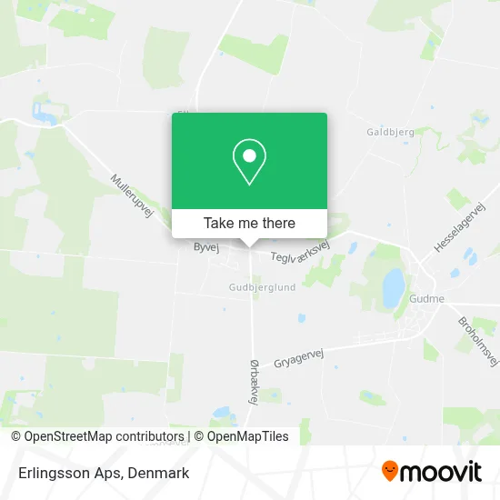Erlingsson Aps map