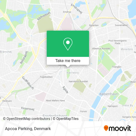 Apcoa Parking map