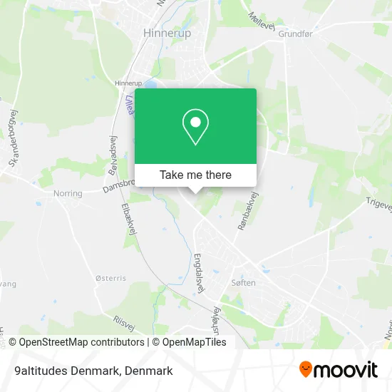 9altitudes Denmark map