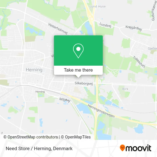 Need Store / Herning map