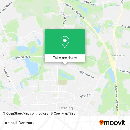 Ahlsell map