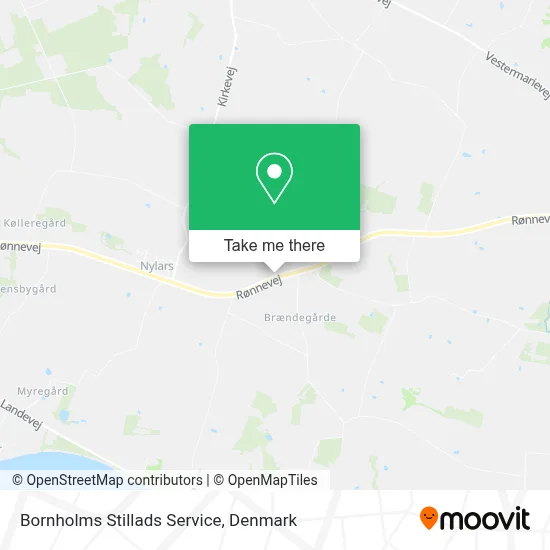 Bornholms Stillads Service map