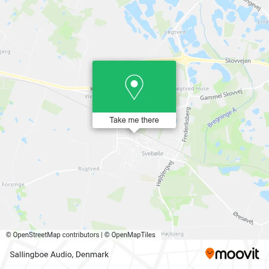 Sallingboe Audio map