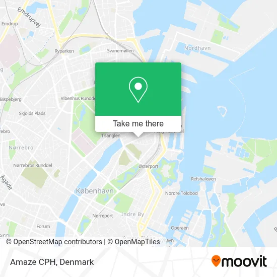 Amaze CPH map