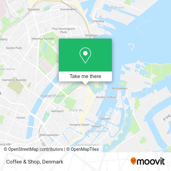 Coffee & Shop map