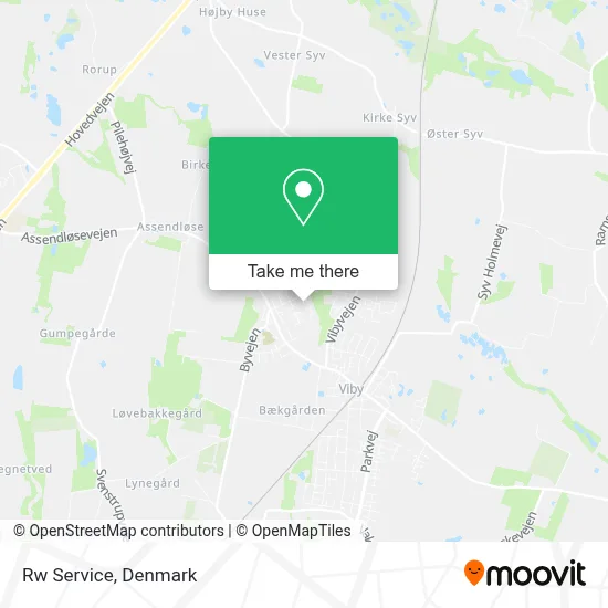 Rw Service map