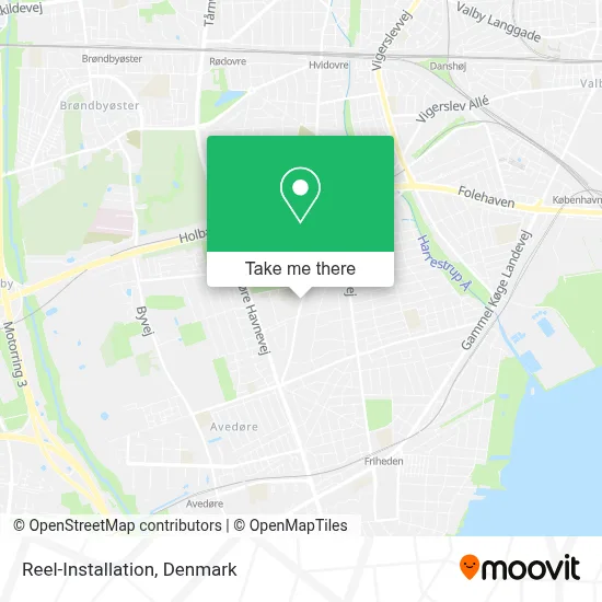 Reel-Installation map
