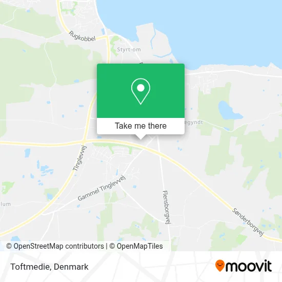 Toftmedie map