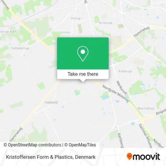 Kristoffersen Form & Plastics map