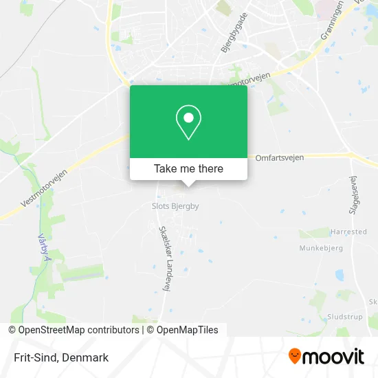 Frit-Sind map