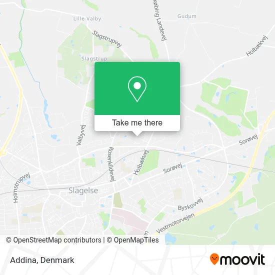 Addina map