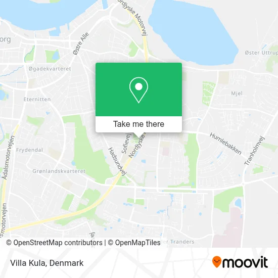 Villa Kula map