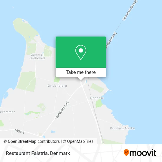 Restaurant Falstria map