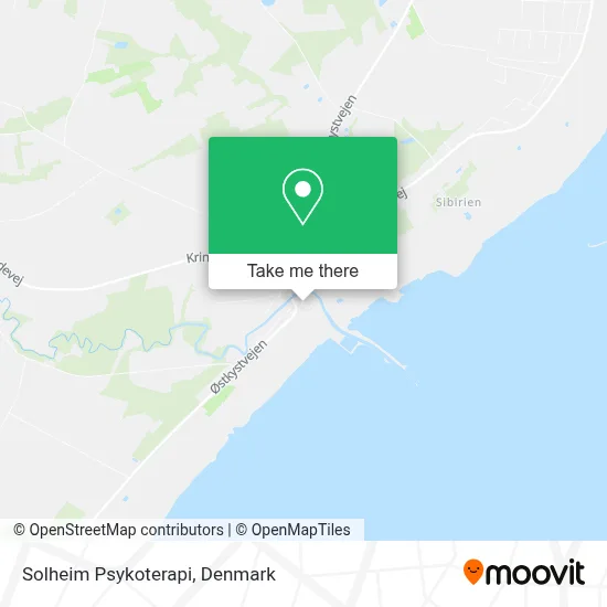 Solheim Psykoterapi map
