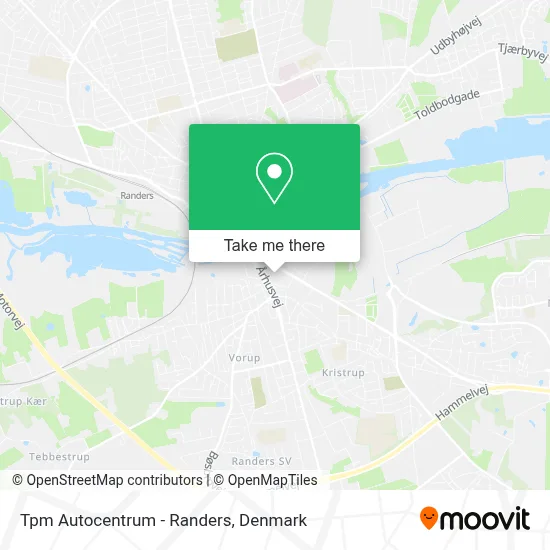 Tpm Autocentrum - Randers map