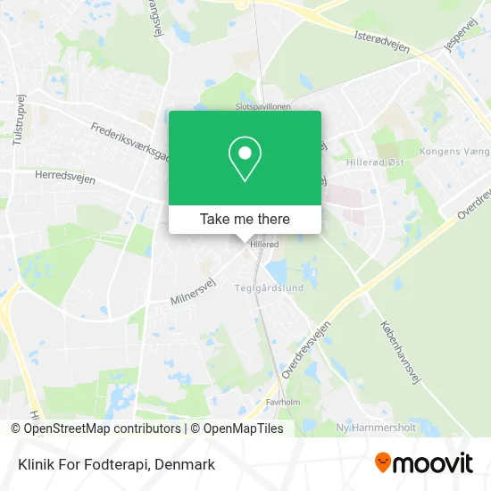 Klinik For Fodterapi map