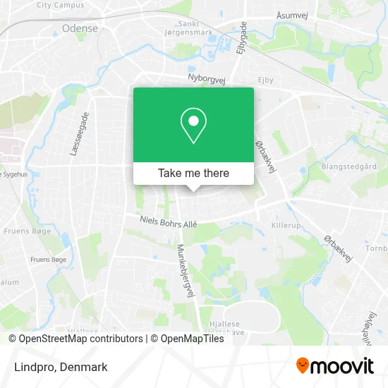 Lindpro map
