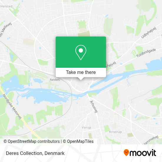 Deres Collection map