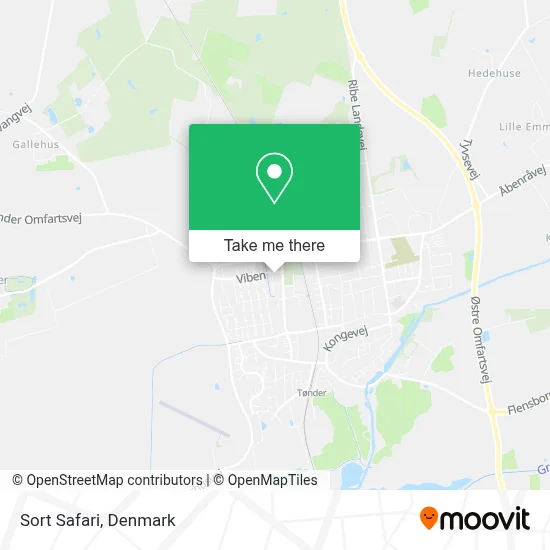 Sort Safari map