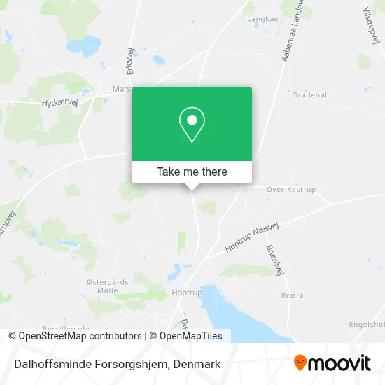 Dalhoffsminde Forsorgshjem map