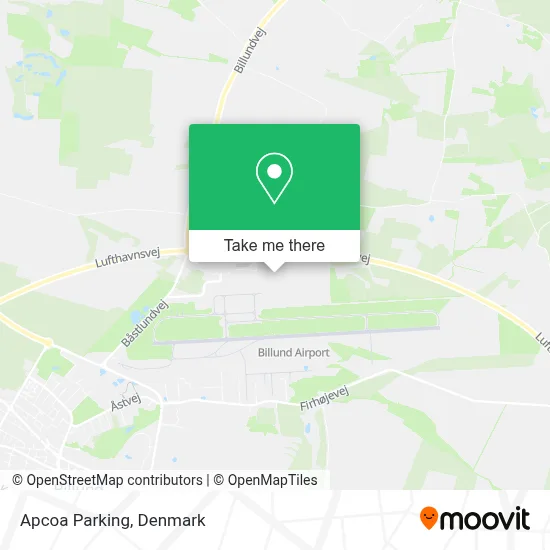 Apcoa Parking map