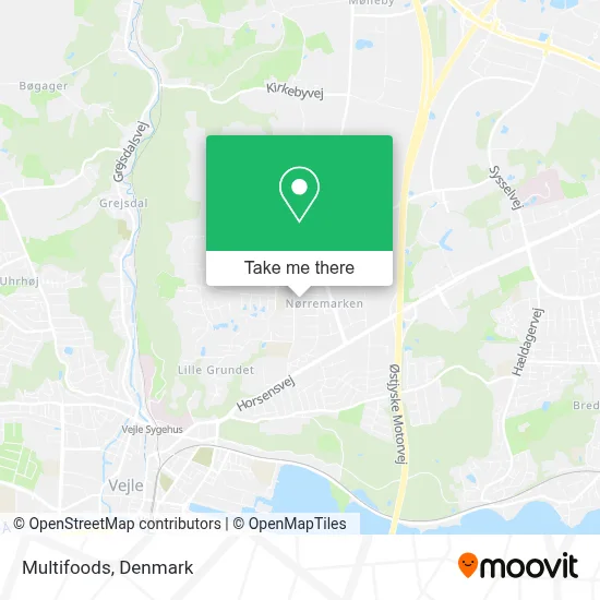 Multifoods map