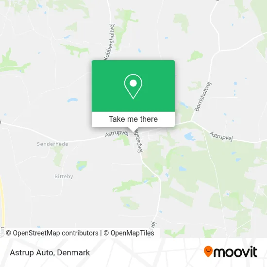 Astrup Auto map