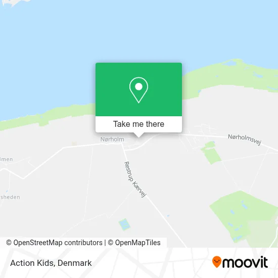 Action Kids map