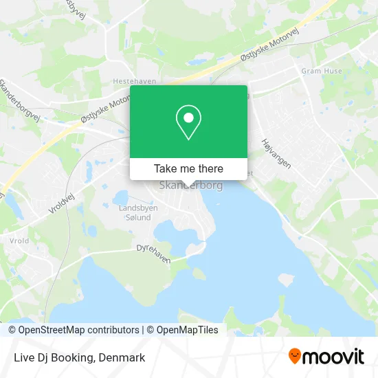 Live Dj Booking map