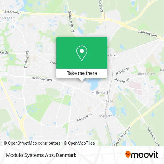 Modulo Systems Aps map