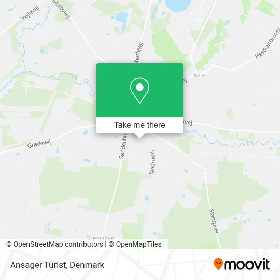 Ansager Turist map