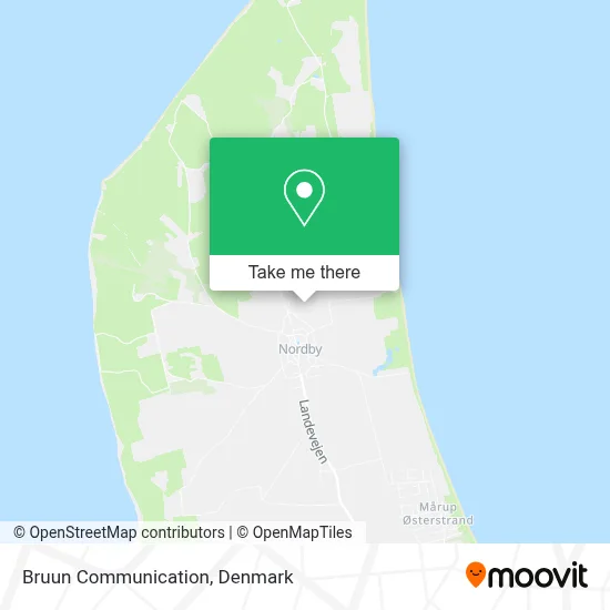 Bruun Communication map