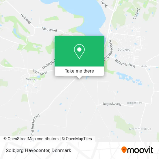 Solbjerg Havecenter map
