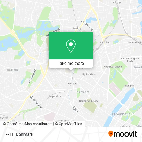 7-11 map
