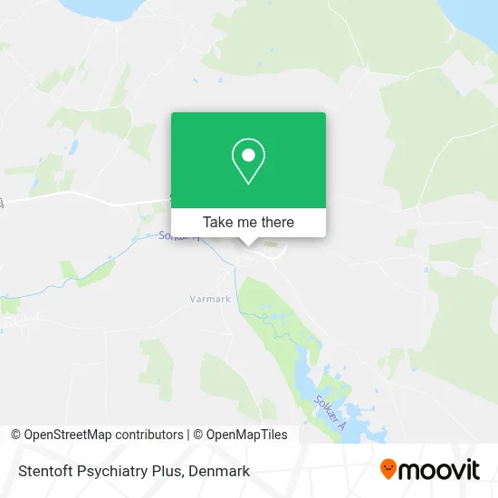 Stentoft Psychiatry Plus map