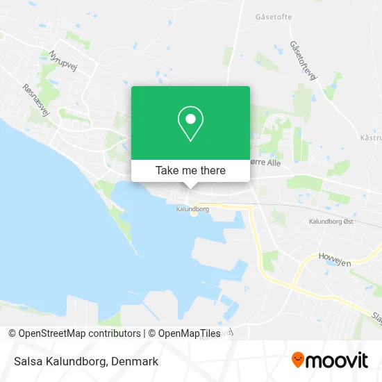 Salsa Kalundborg map