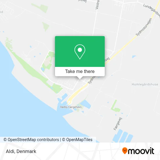 Aldi map
