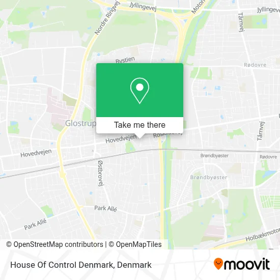 House Of Control Denmark map