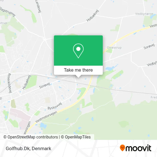 Golfhub.Dk map