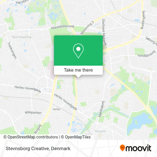 Stevnsborg Creative map