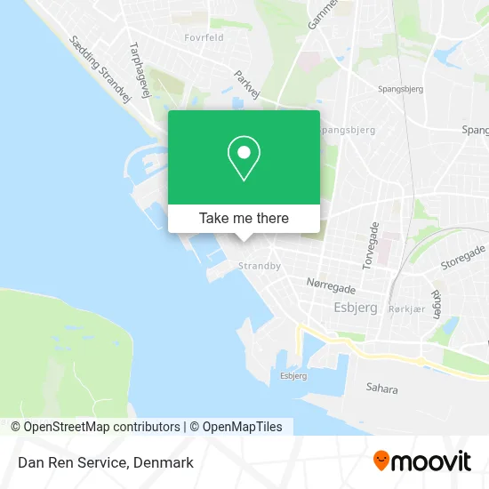 Dan Ren Service map