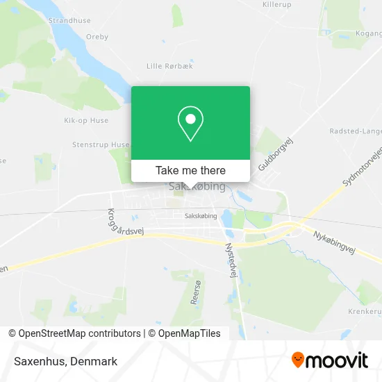Saxenhus map