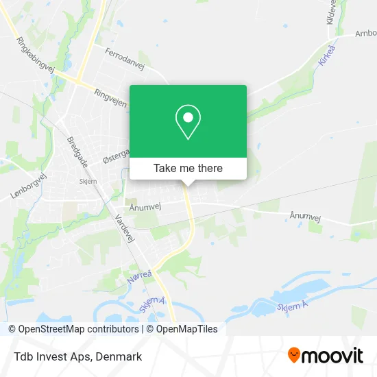 Tdb Invest Aps map