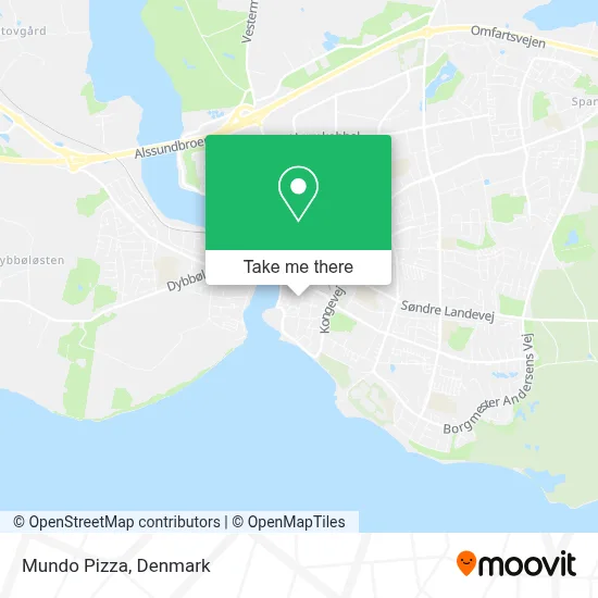 Mundo Pizza map