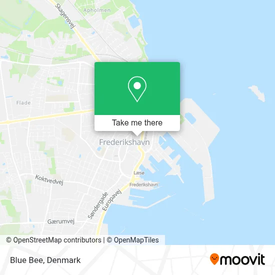 Blue Bee map