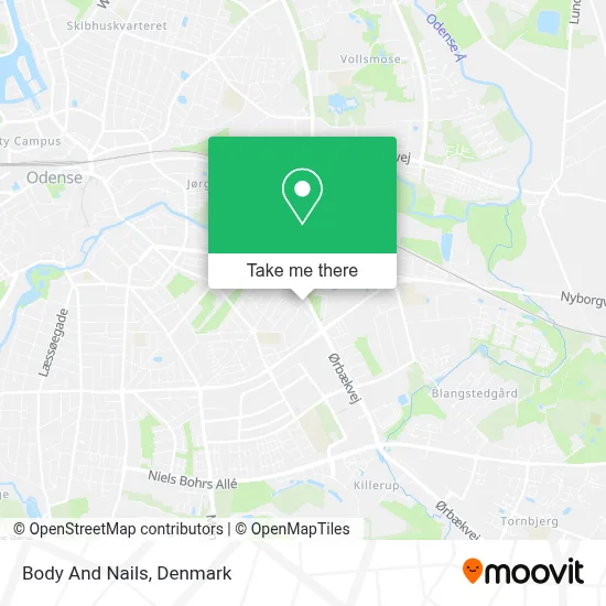Body And Nails map