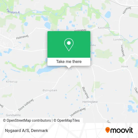 Nygaard A/S map