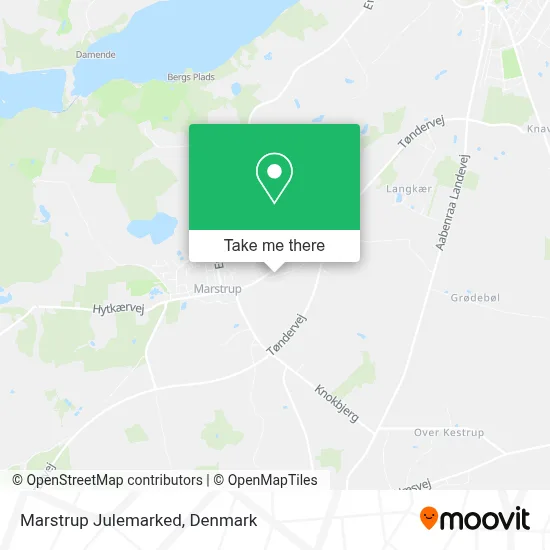 Marstrup Julemarked map