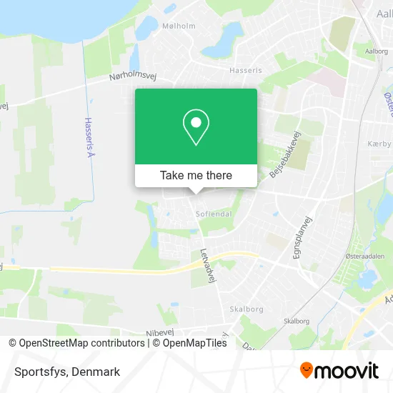 Sportsfys map
