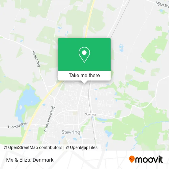 Me & Eliza map